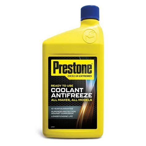 Prestone Antifreeze / Coolant Ready To Use 1L